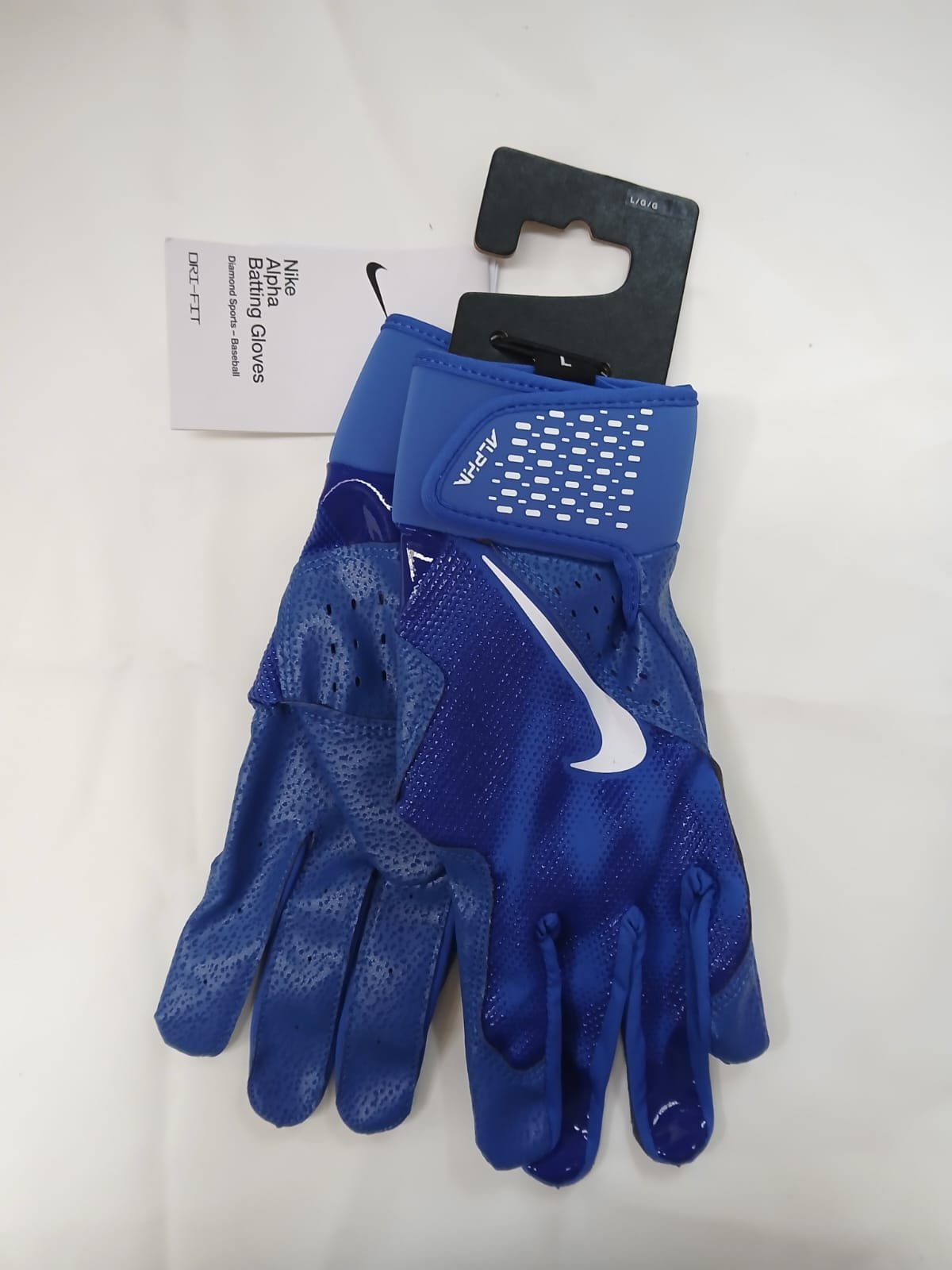 Guantes Nike Alpha Huarache Edge - Youth M - Azul